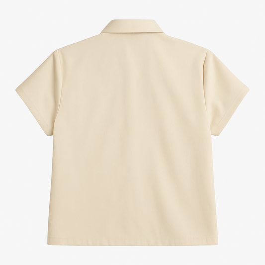 Camisa Mujer Kimono Ligera y Fresca - Beige