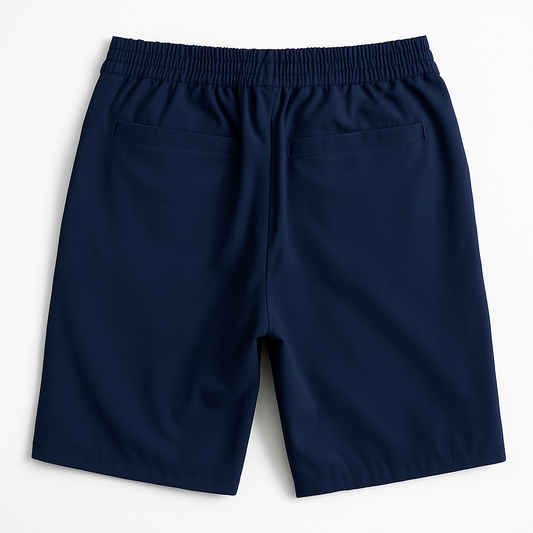 Bermuda Ultraligera Stretch Antifluido Azul Oscuro