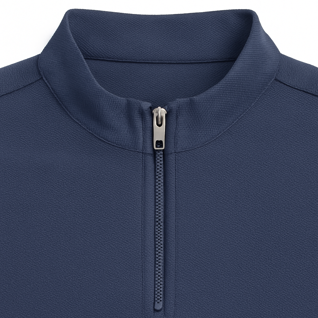 Buso DryFit Manga Larga - Azul Oscuro