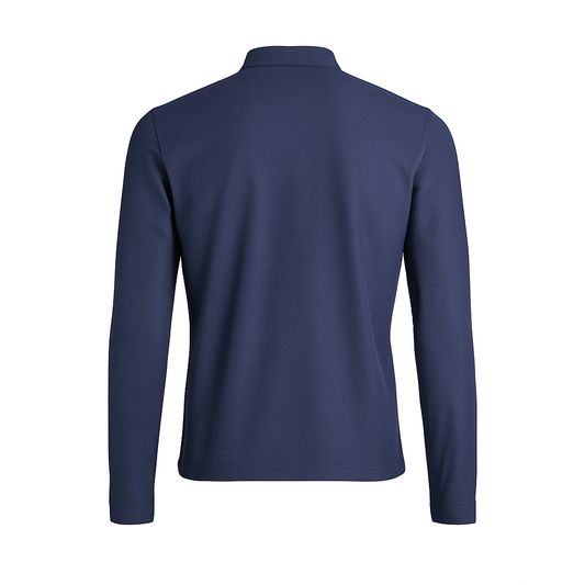 Buso DryFit Manga Larga - Azul Oscuro